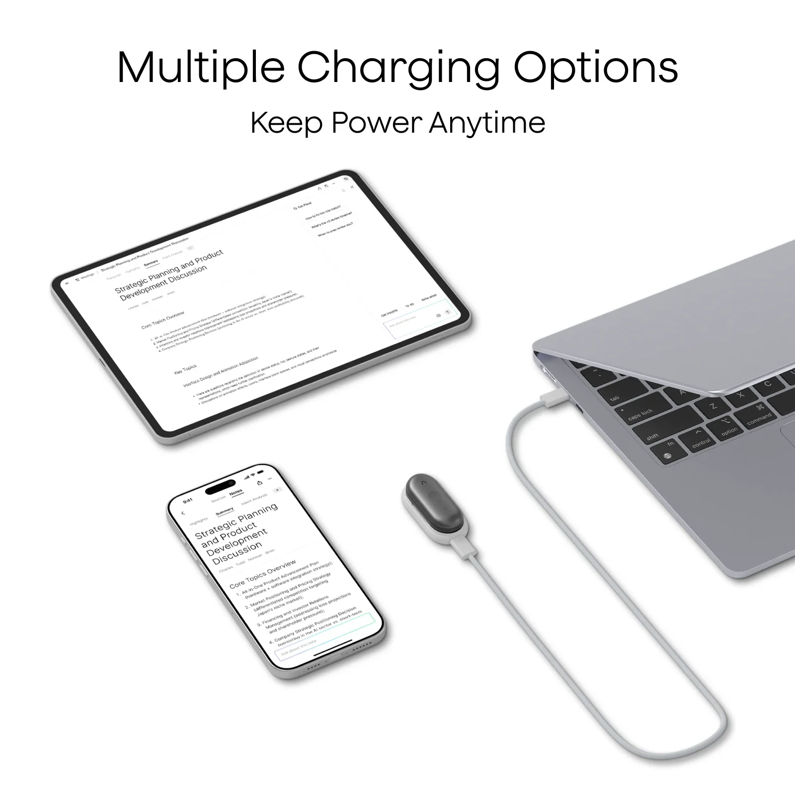 Charging Kit for Plaud NotePin|Plaud NotePin S - Image 4
